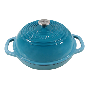 Cast iron bread oven cast iron bread baking pan Cast Iron Casserole/Dutch Oven PCA28B