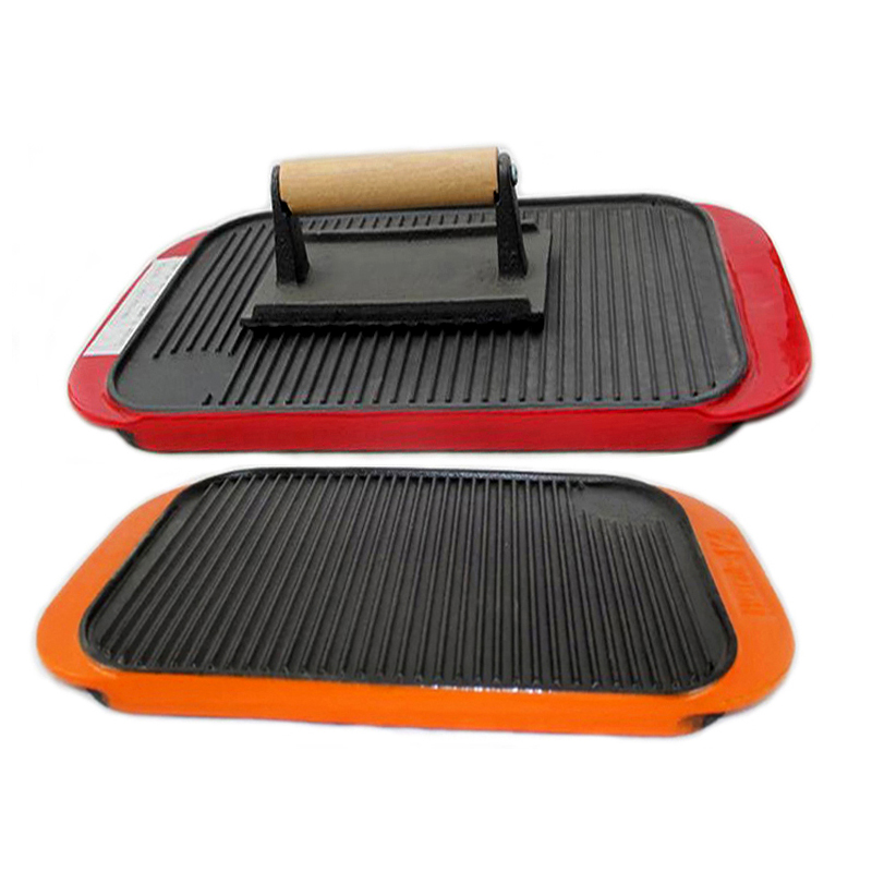 Cast Iron Grill Pan/Griddle Pan/Steak Grill Pan PC205/205-1